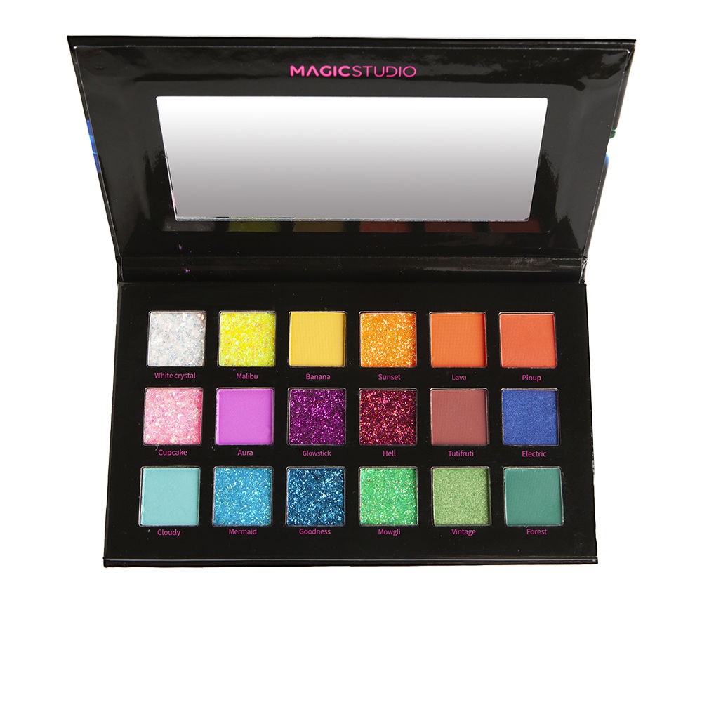 Magic Studio Palette di ombretti FLASH NEON 1 unità unisex