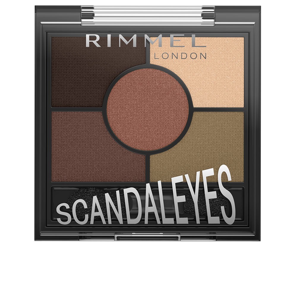 Rimmel London Palette di ombretti SCANDALEYES n.002-brixton brown 3,80gr unisex