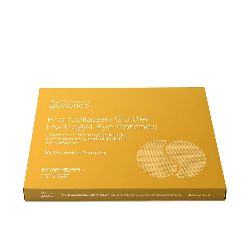 Skin Generics Patch oculari in idrogel PRO-COLLAGEN GOLDEN, 5 unità unisex