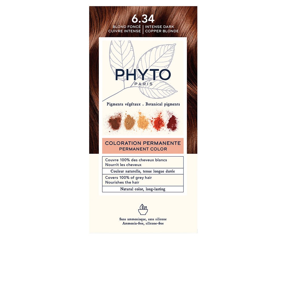 Phyto PHYTOCOLOR n.6.34 Biondo Rame Scuro 4 unità donna