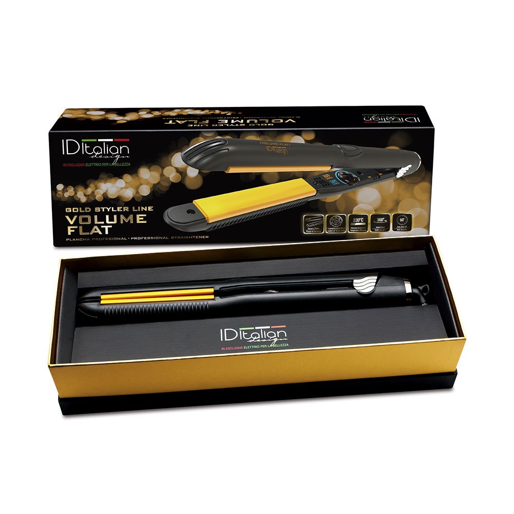 Id Italian Piastra per capelli VOLUME FLAT oro 1 unità donna