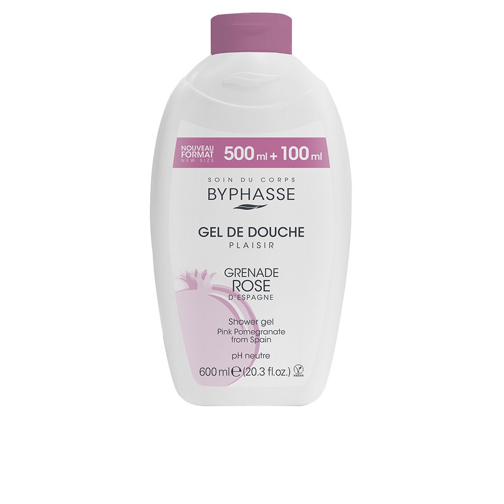 Byphasse PLAISIR GEL DOCCIA melograno rosa 600ml unisex