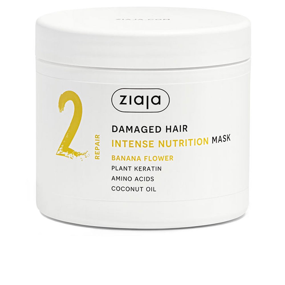 Ziaja PLANT ESSENTIALS Maschera Nutriente per Capelli al Fiore di Banana 350ml unisex