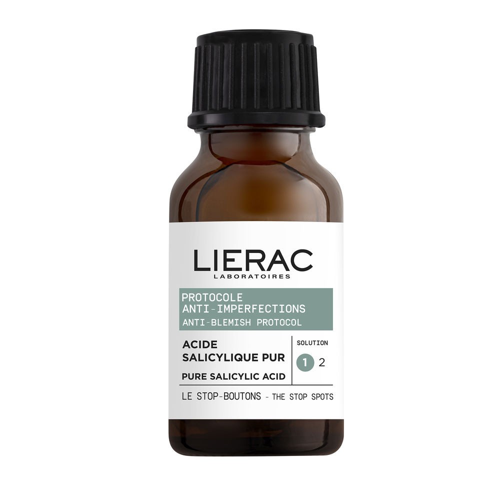 Lierac PROTOCOLLO ANTI-IMPERFEZIONI ferma i brufoli acido salicilico puro 15ml unisex