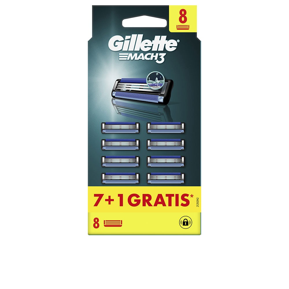 Gillette Ricambi per caricabatterie MACH 3 numero 8 uomo