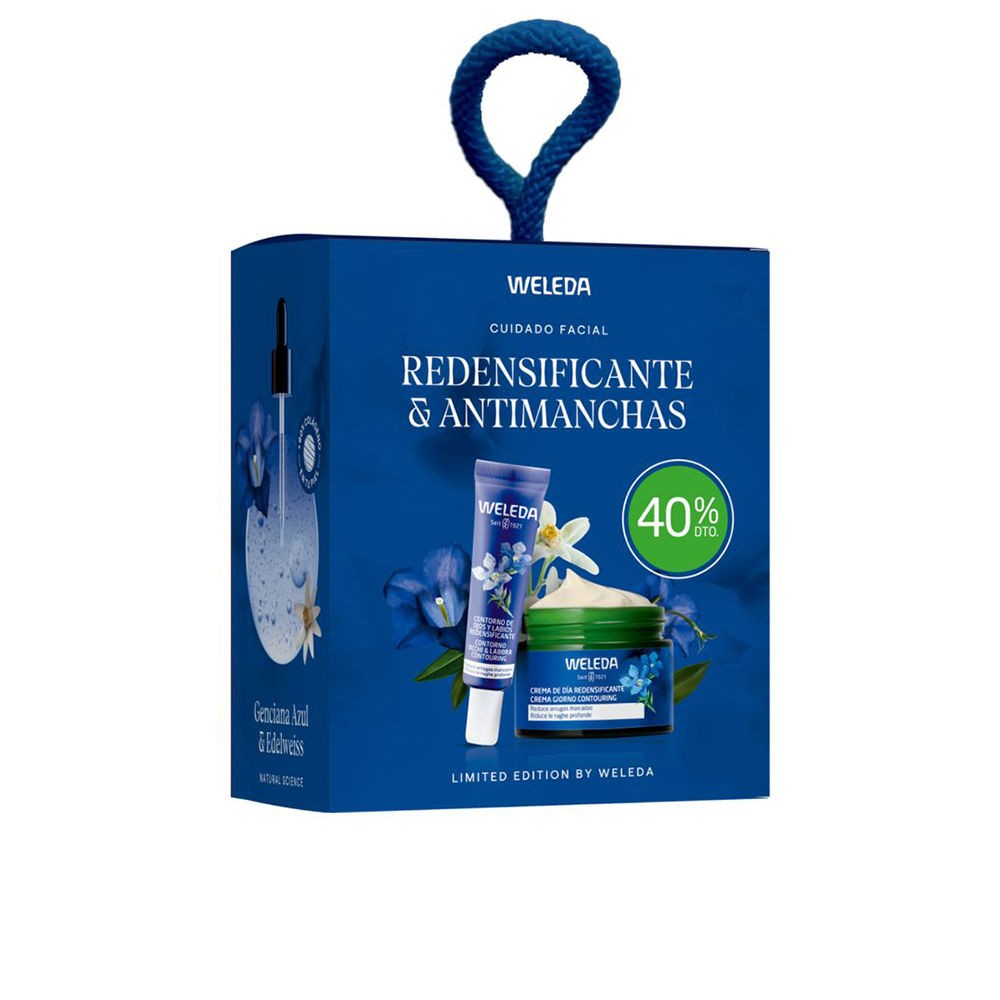 Weleda Ridensificante e smacchiatore, 2 pezzi Day cream 40ml + Eye contour cream 10ml unisex