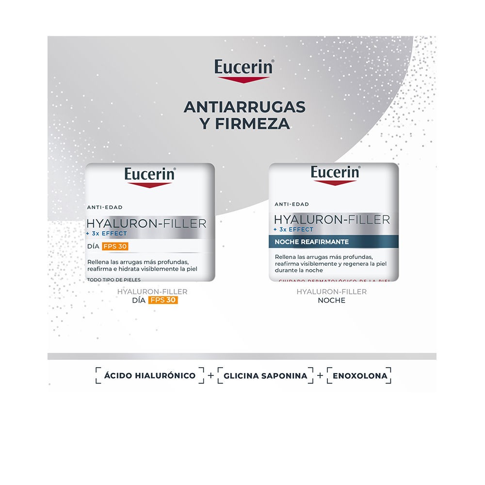 Eucerin RIEMPITIVO IN ALIMENTAZIONE HYALURON GIORNO E NOTTE, CONFEZIONE DA 2 PEZZI Day cream 50 ml + Night cream 50 ml unisex