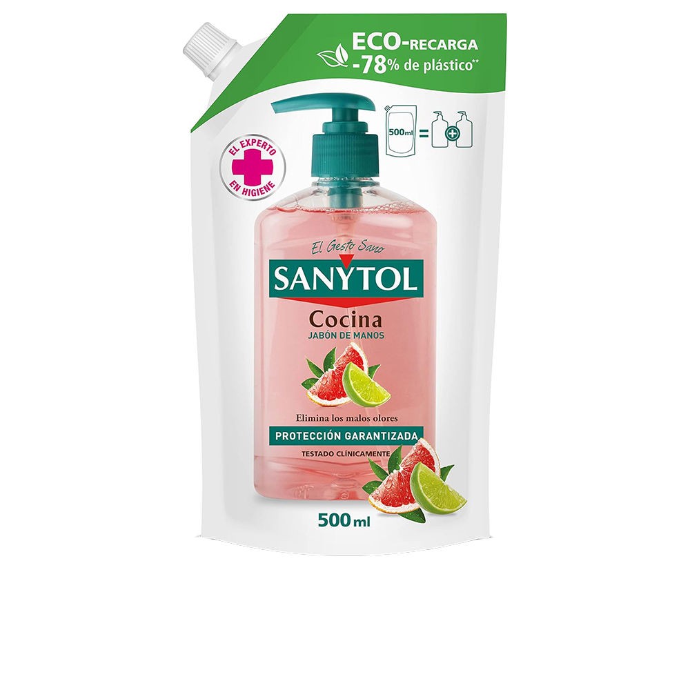Sanytol SANYTOL Sapone antibatterico per mani e cucina, ricarica ecologica da 500ml unisex