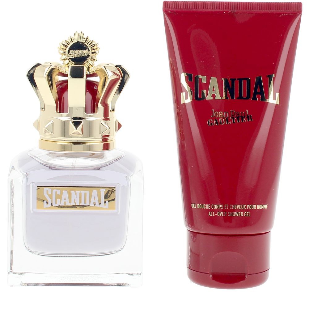 Jean Paul Gaultier SCANDAL POUR HOMME CASE 3 pcs Eau de Toilette spray 50 ml + Shower gel 75 ml uomo