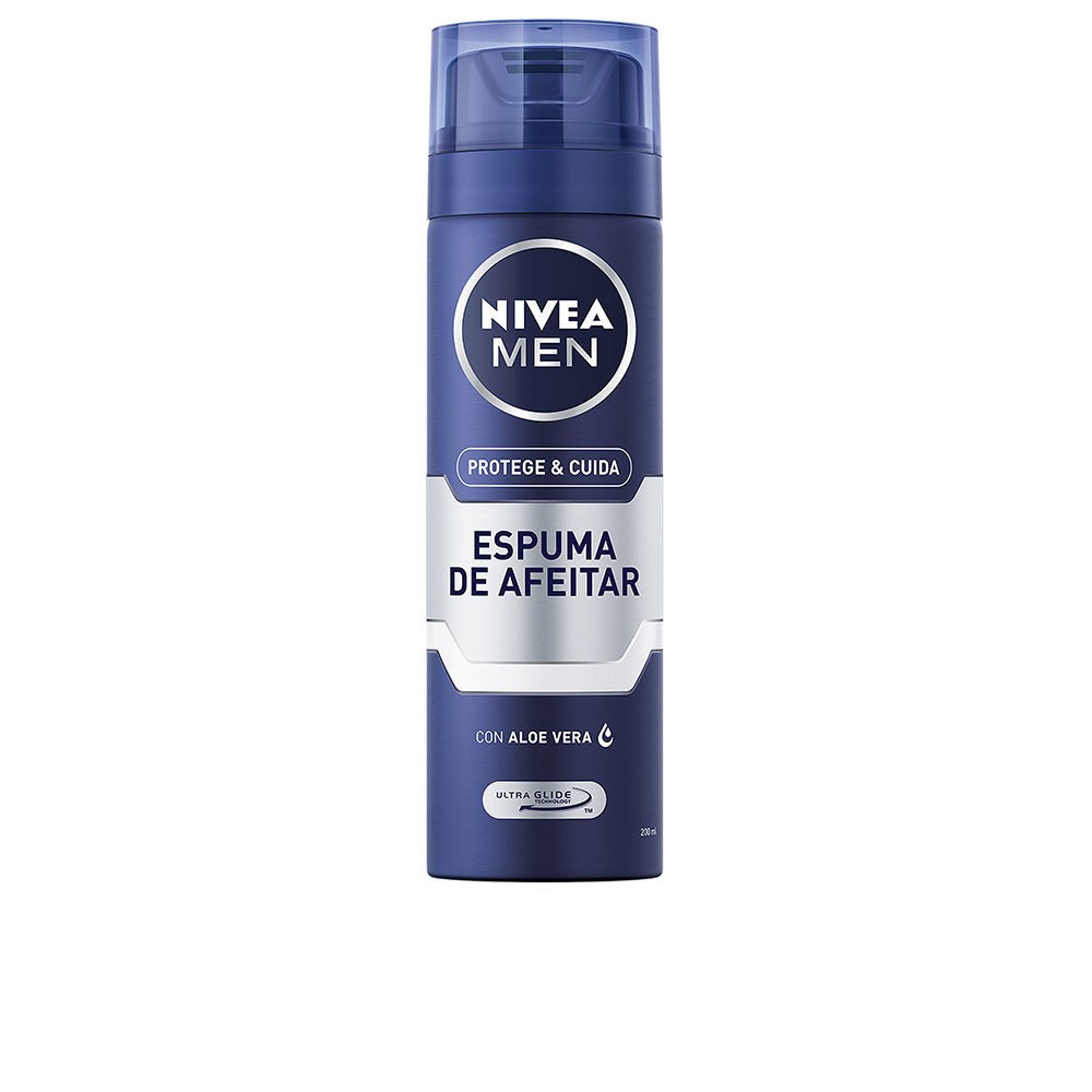 Nivea Schiuma da barba MEN PROTECTS & CARES 200ml uomo