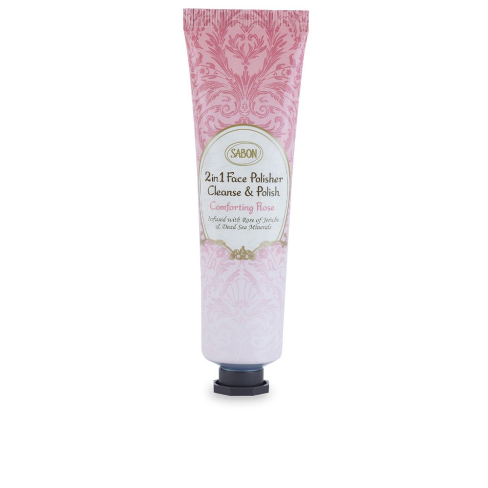 Sabon Scrub viso 2 in 1 rosa rilassante 60ml unisex