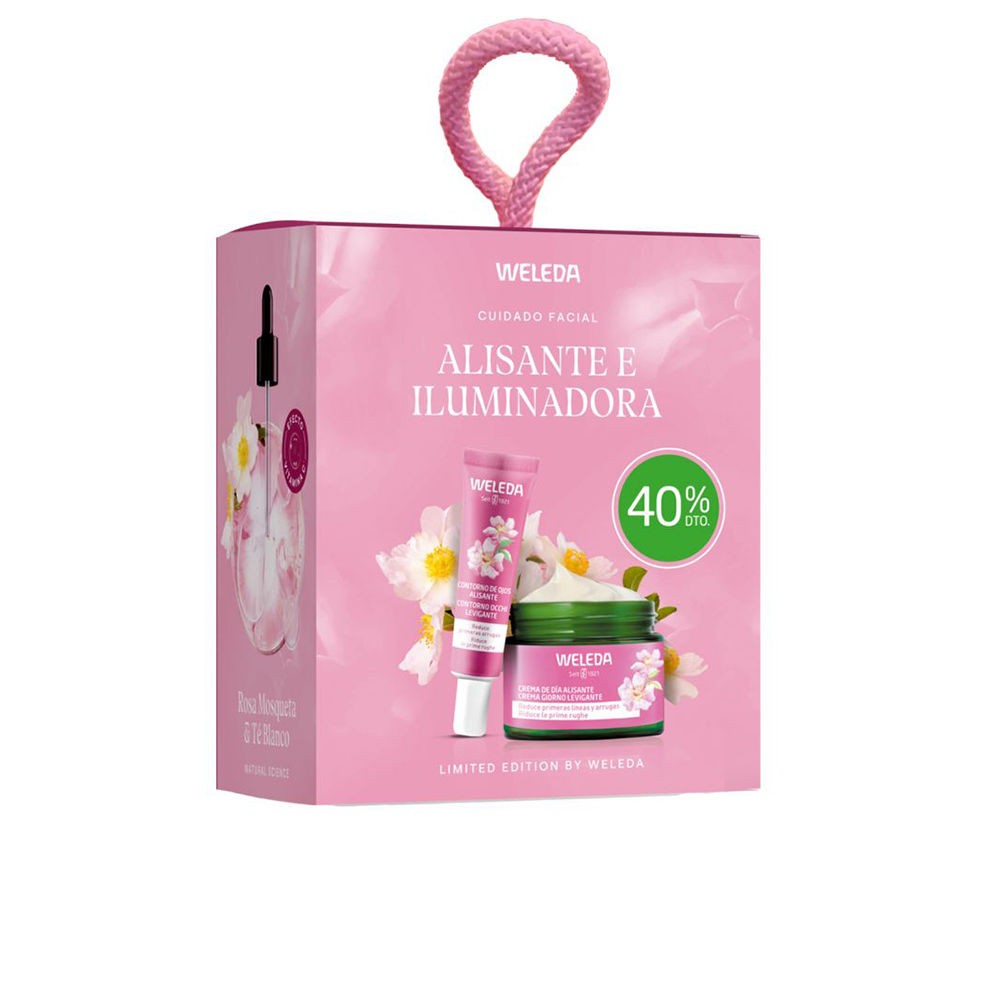 Weleda Set da 2 pezzi con peptidi di melograno e maca Day cream 40 ml + Eye contour 12 ml unisex