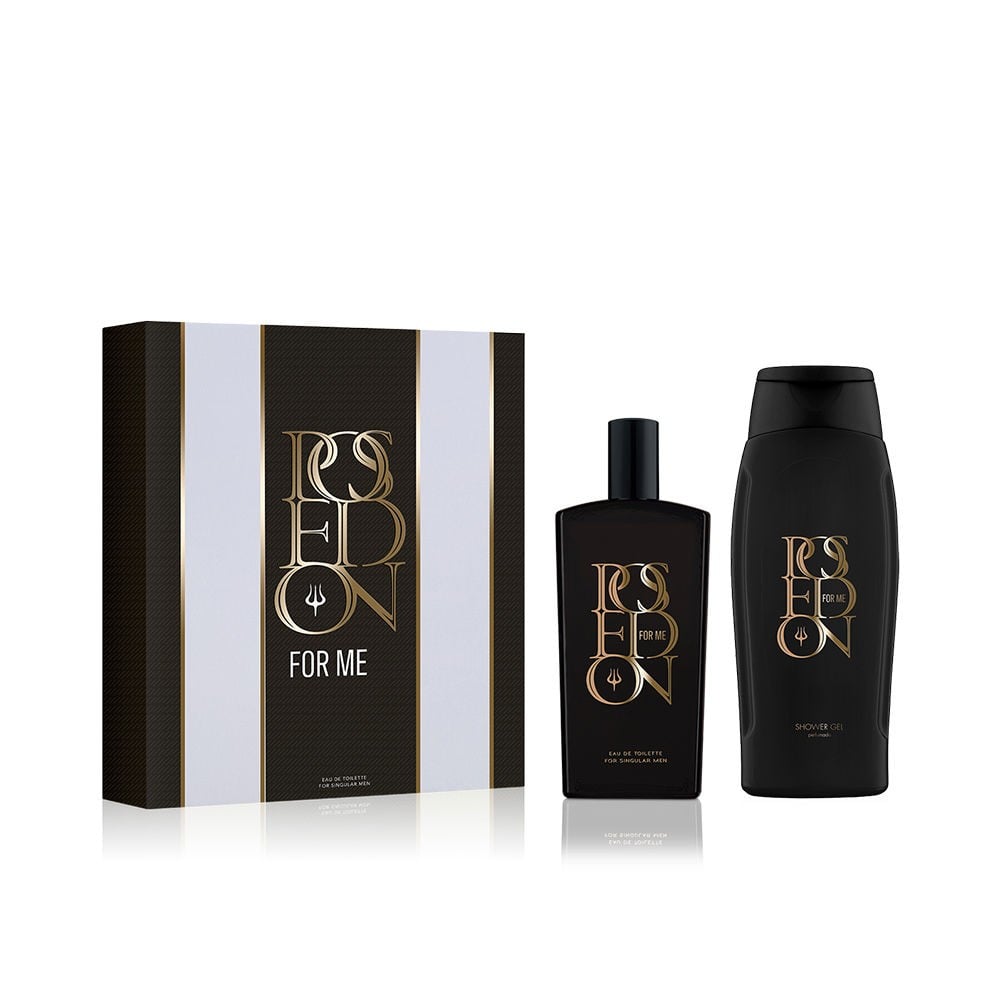 Poseidon Set da 2 pezzi POSEIDON FOR ME Eau de Toilette spray 100 ml + shower gel 250 ml uomo