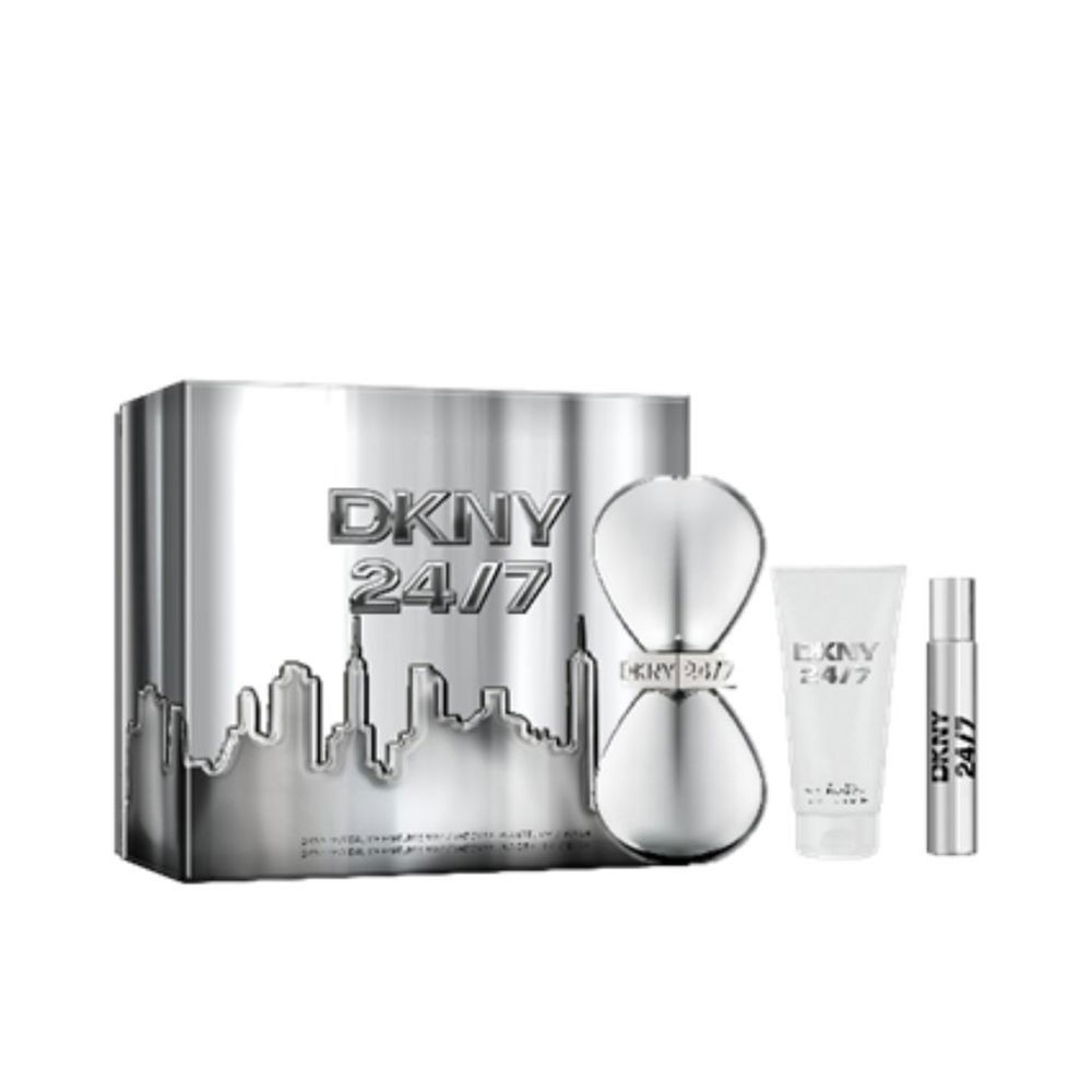 Donna Karan Set da 3 pezzi DKNY 24/7 Eau de Parfum spray 100 ml + Body lotion 100 ml + Eau de Parfum spray 15 ml donna