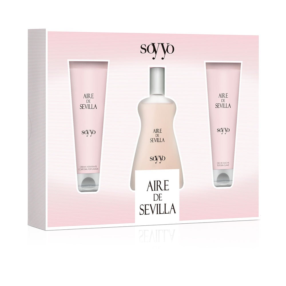 Aire Sevilla SET DA 3 PEZZI SEVILLE AIR I AM Eau de toilette spray 100 ml + shower gel 100 ml + body lotion 100 ml donna