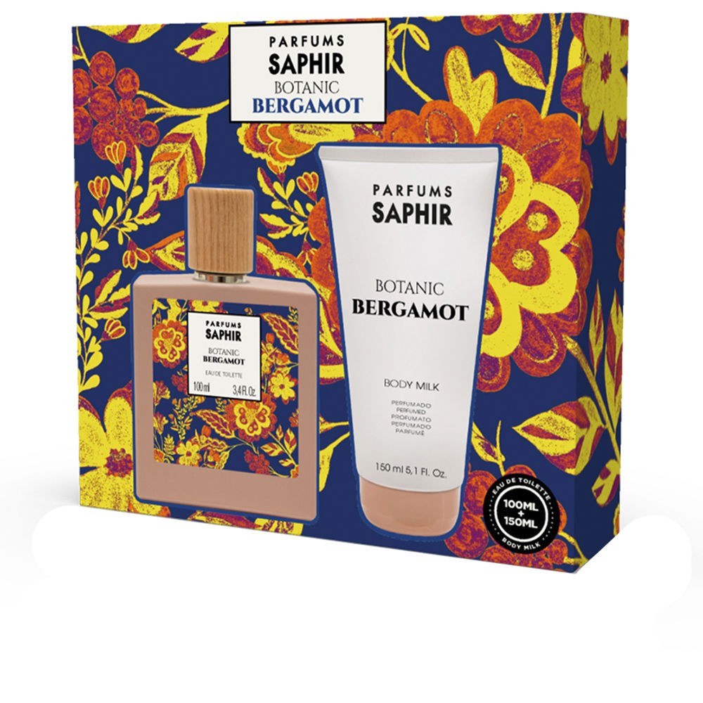 Parfums Saphir SET DI 2 BERGAMOTTI BOTANICI Eau de Toilette spray 100 ml + body lotion 150 ml donna
