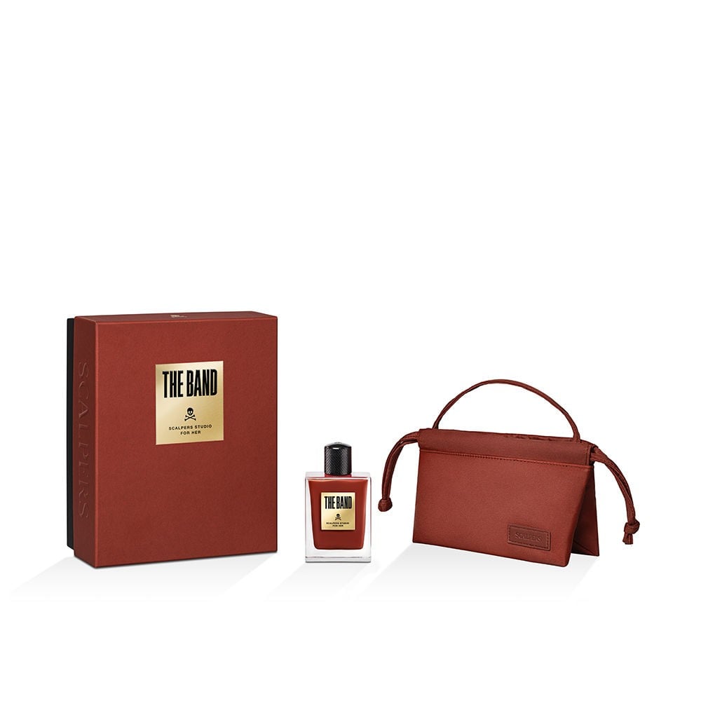 Scalpers SET DI 2 PEZZI THE BAND FOR HER Eau de Parfum spray 100 ml + Toiletry bag 1 unit donna
