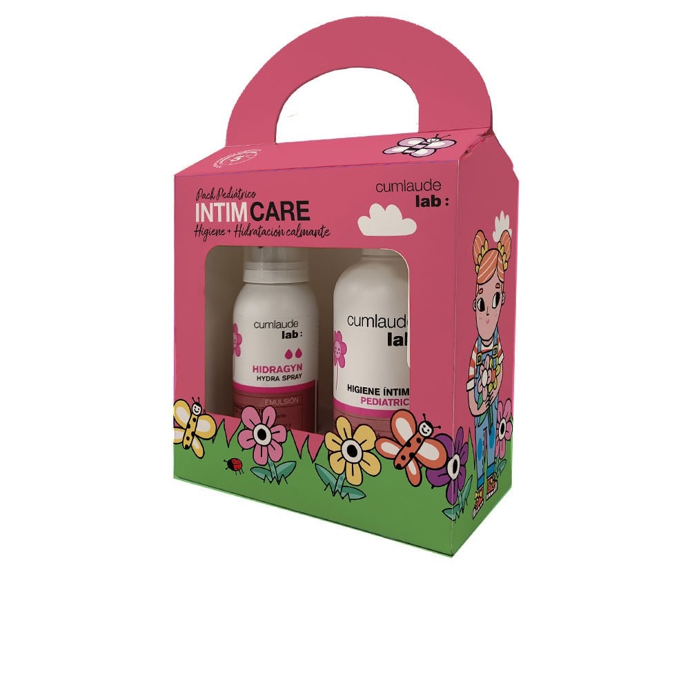 Cumlaude Lab SET DI 2 PRODOTTI IGIENE + IDRATAZIONE PEDIATRICA LENITIVA Intimate hygiene gel 250 ml + emulsion 75 ml unisex