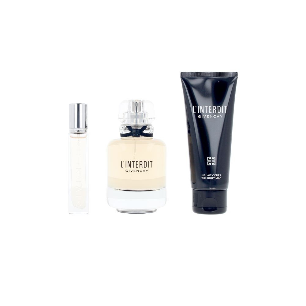 Givenchy Set L'INTERDIT da 3 pezzi Eau de Parfum spray 80 ml + Body Lotion 75 ml + Eaur de Parfum spray 12.5 ml unisex