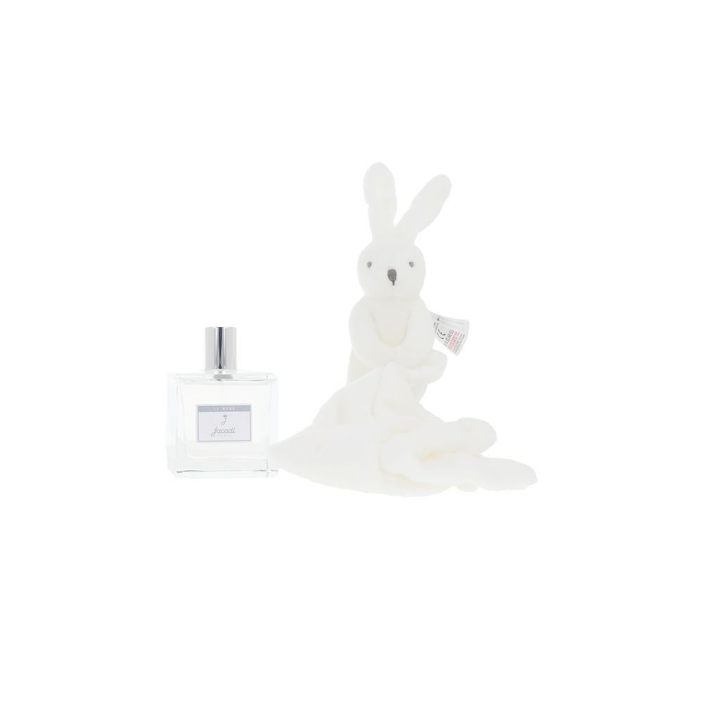 Jacadi SET PER NEONATI 2 pezzi Eau de Cologne alcohol-free spray 100 ml + Jacadi Rabbit Plush 1 u unisex