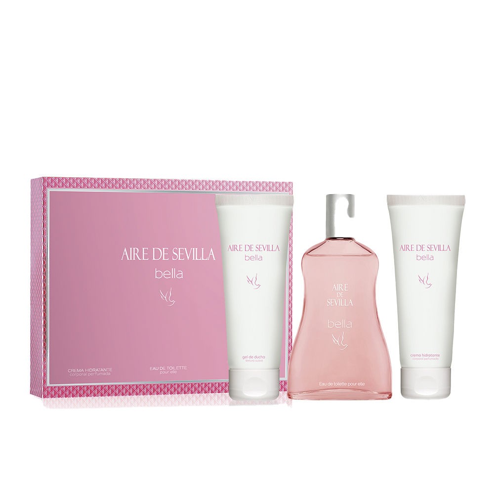 Aire Sevilla SEVILLE BEAUTIFUL AIR LOTTO 3 pezzi edt vapo 100ml + body cream 100ml + body cream 100 ml donna
