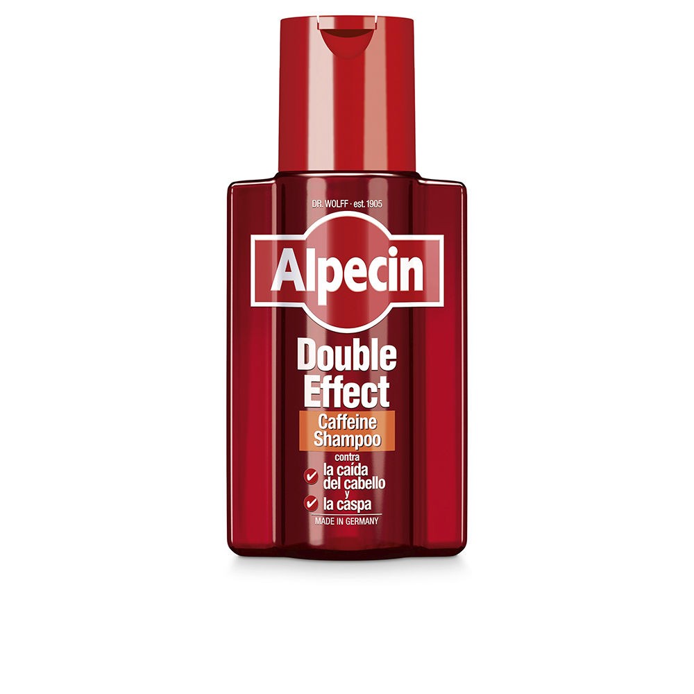Alpecin Shampoo antiforfora e anticaduta con doppia azione alla caffeina, 200ml uomo