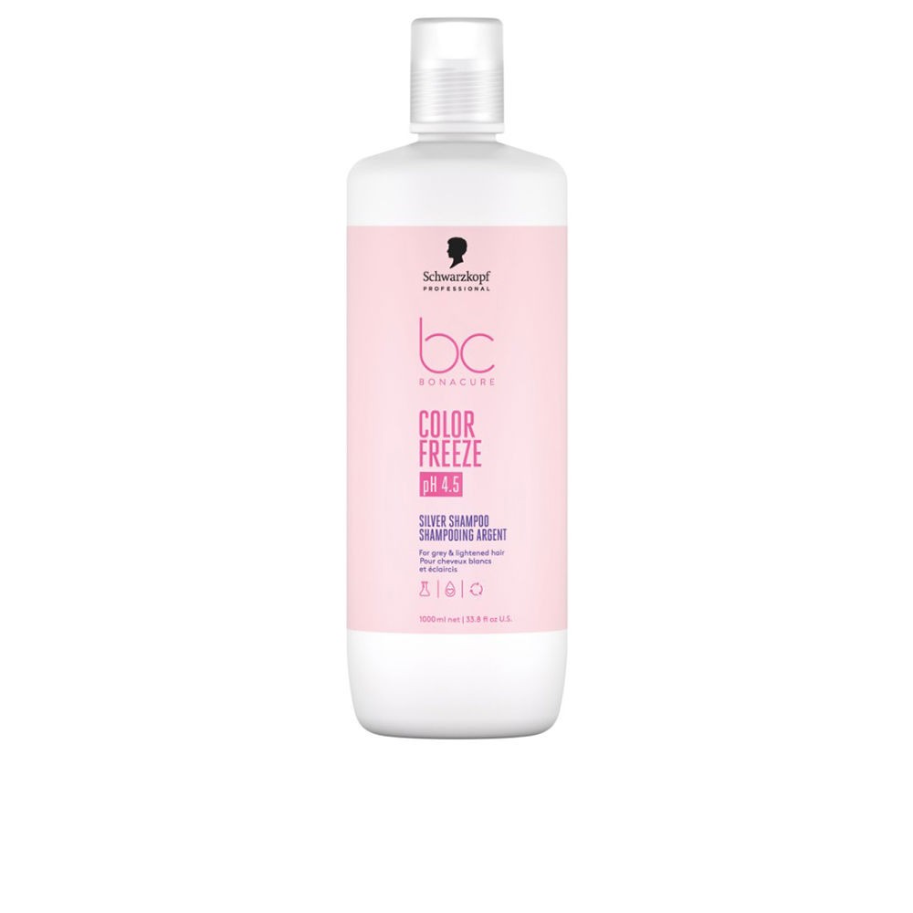 Schwarzkopf Shampoo BC COLOR FREEZE color argento 1000ml unisex