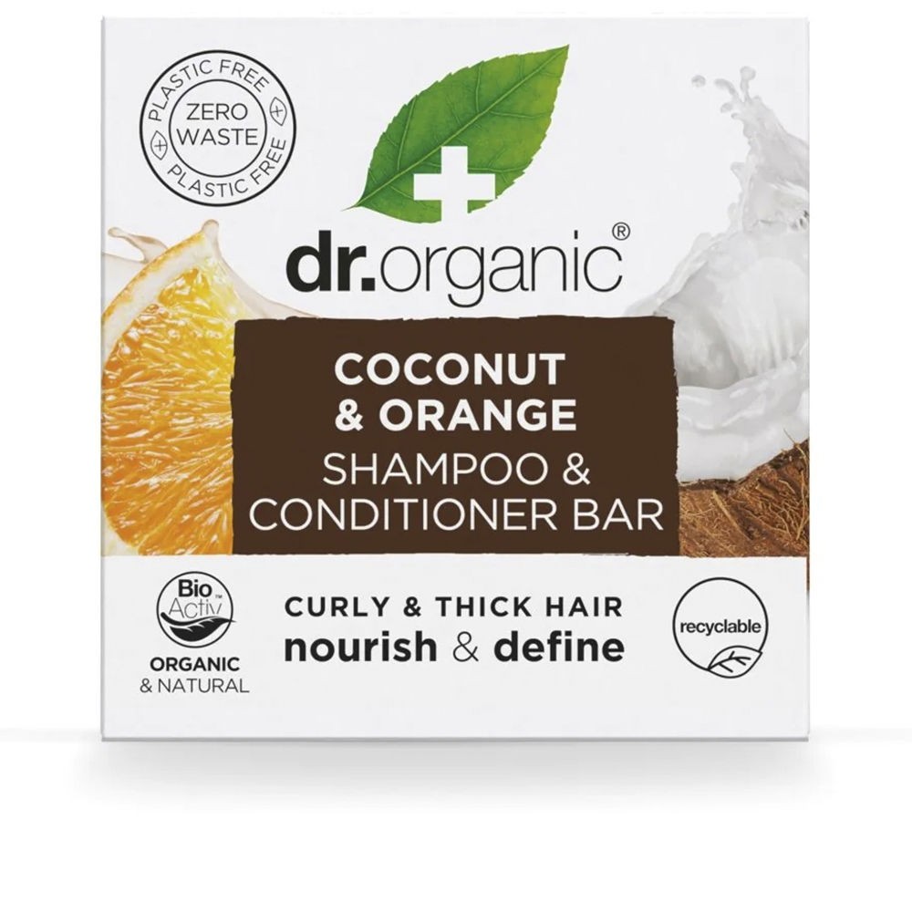 Dr. Organic Shampoo e balsamo COCCO E ARANCIA sodio 75gr donna