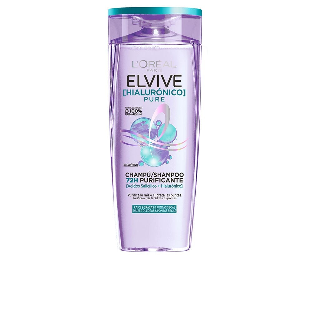 L'Oréal Paris Shampoo ELVIVE HYALURONIC PURE 380ml donna