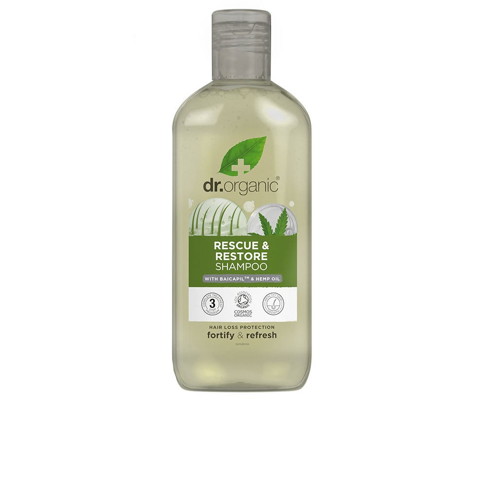 Dr. Organic Shampoo RESCUE & RESTORE per capelli fini 265ml unisex