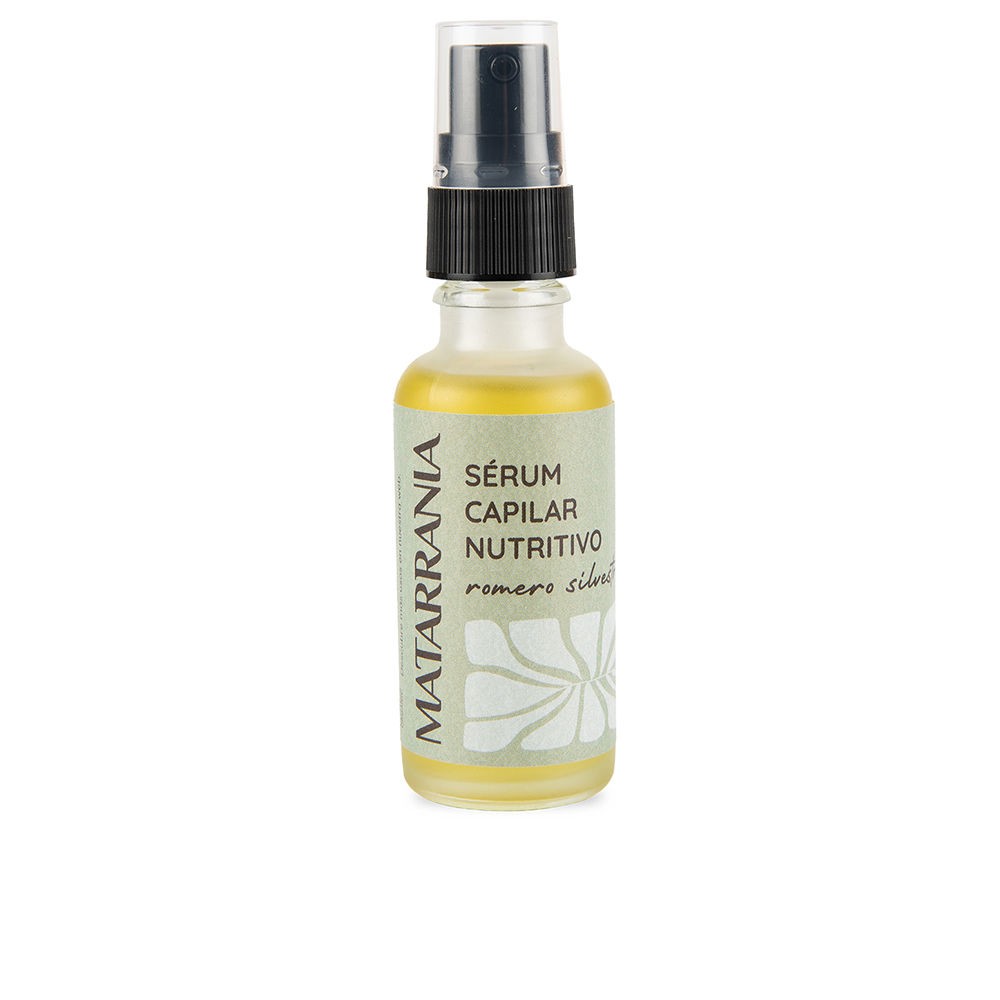 Matarrania Siero nutriente anticrespo per capelli 100% biologico 30ml donna