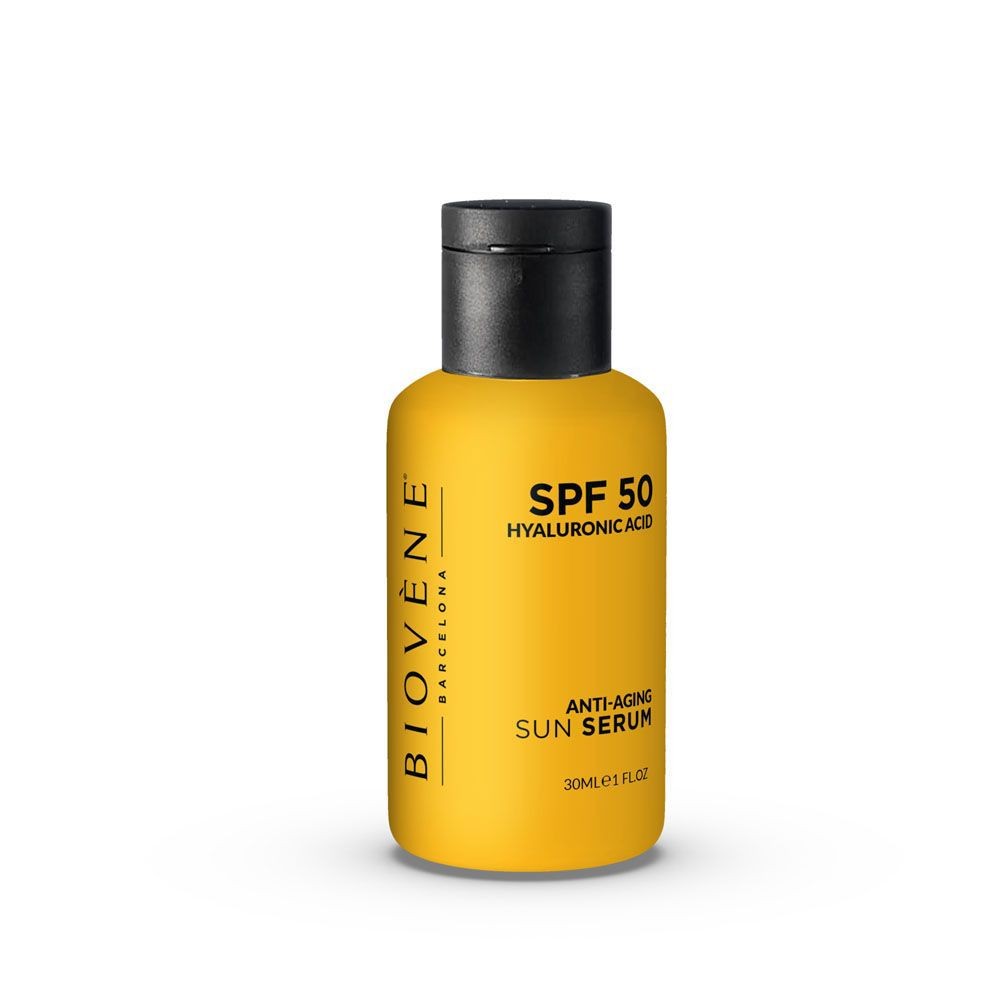 Biovène Siero solare anti-età all'acido ialuronico SPF50 30ml donna