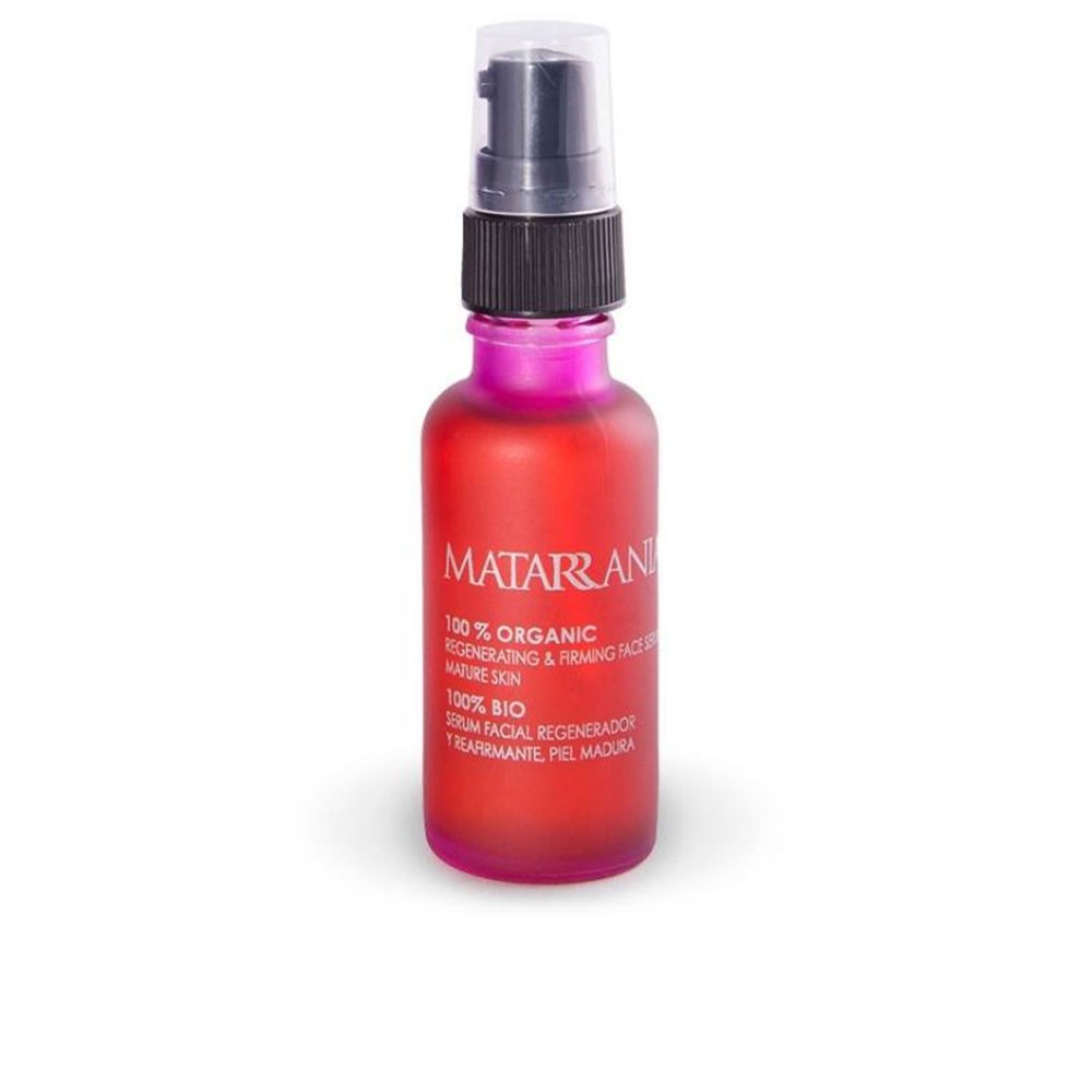Matarrania Siero viso rigenerante e rassodante per pelli mature, 100% biologico, 30ml donna