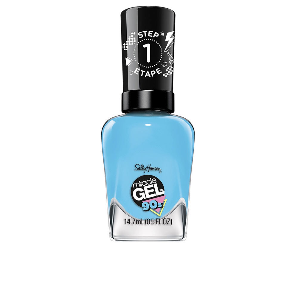 Sally Hansen Smalto per unghie MIRACLE GEL anni '90 n.886-I Blu That 14,7ml unisex