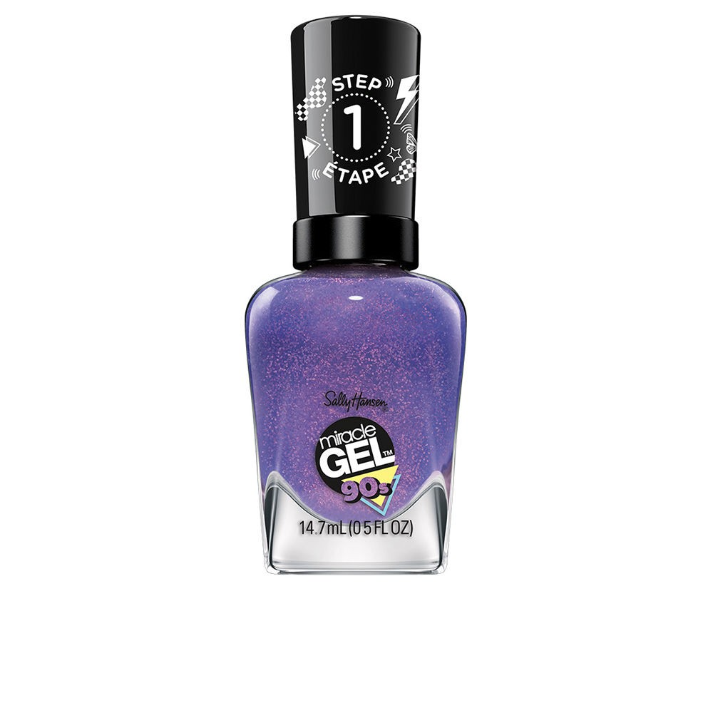 Sally Hansen Smalto per unghie MIRACLE GEL anni '90 n.888 - Punta satinata 14,7ml unisex