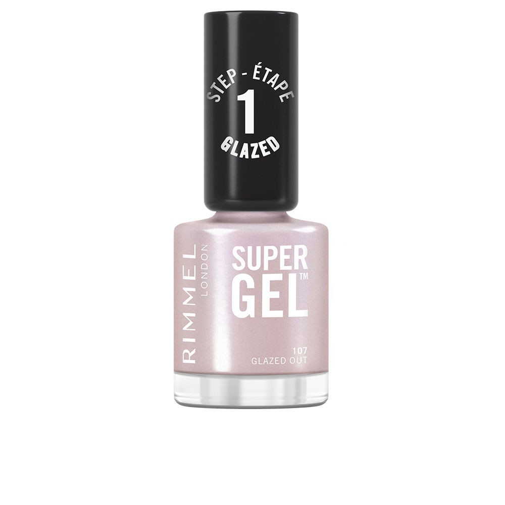 Rimmel London Smalto per unghie SUPER GEL n.107-Glazed out 12ml unisex
