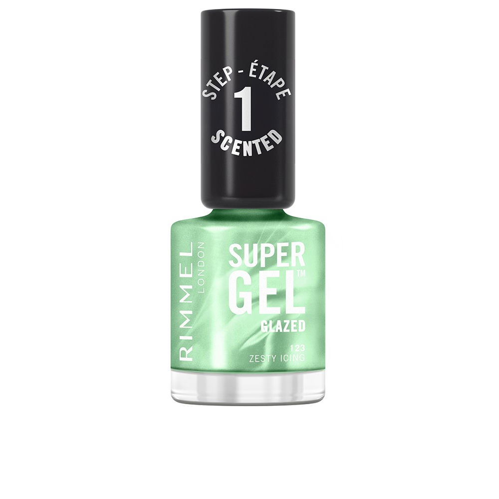 Rimmel London Smalto per unghie SUPER GEL n.123-Zesty Icing 12ml unisex
