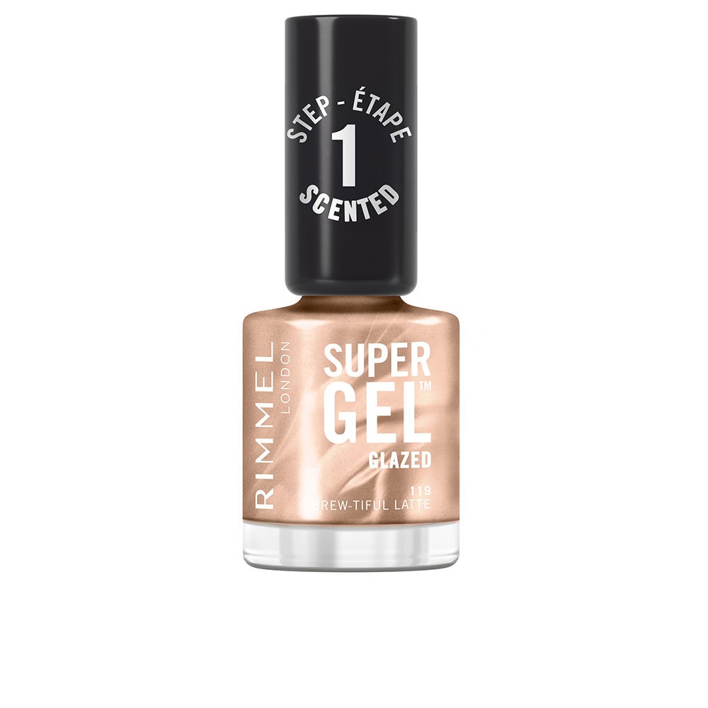 Rimmel London Smalto SUPER GEL n.119-Brew-tiful Latte 12ml unisex