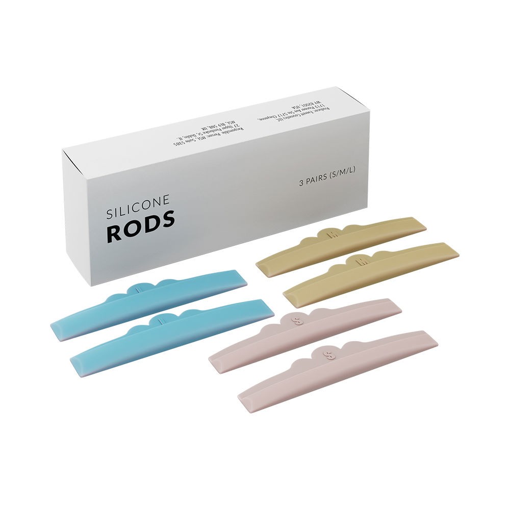 Nanolash Stampi per bacchette in silicone, 3 unità unisex
