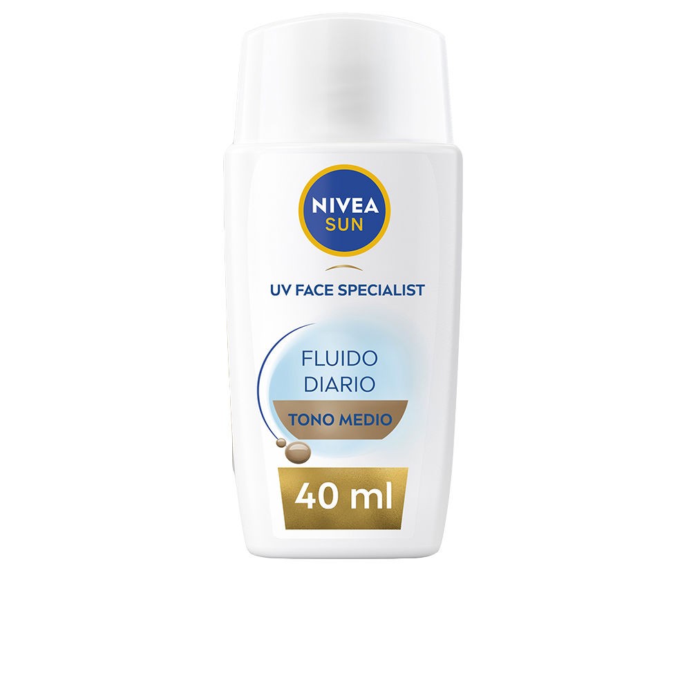 Nivea SUN DAILY FLUID protezione viso SPF50+ n.tonalità media 40ml unisex