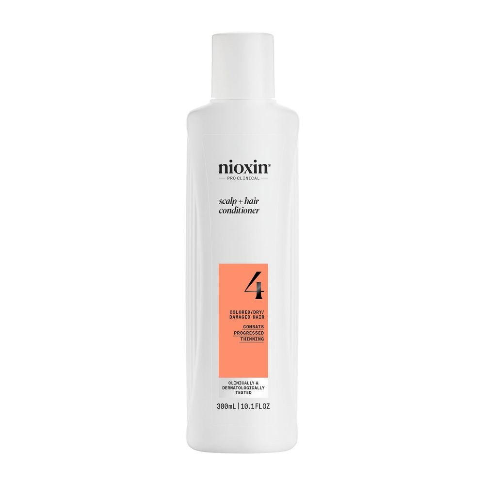 Nioxin SYSTEM 4 - Balsamo - Capelli Tinti e Danneggiati con Trattamento Anti-Indebolente Avanzato 300ml unisex