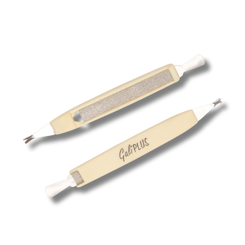 Galiplus Taglia cuticole, lima per pelle sottile, 1 unità unisex