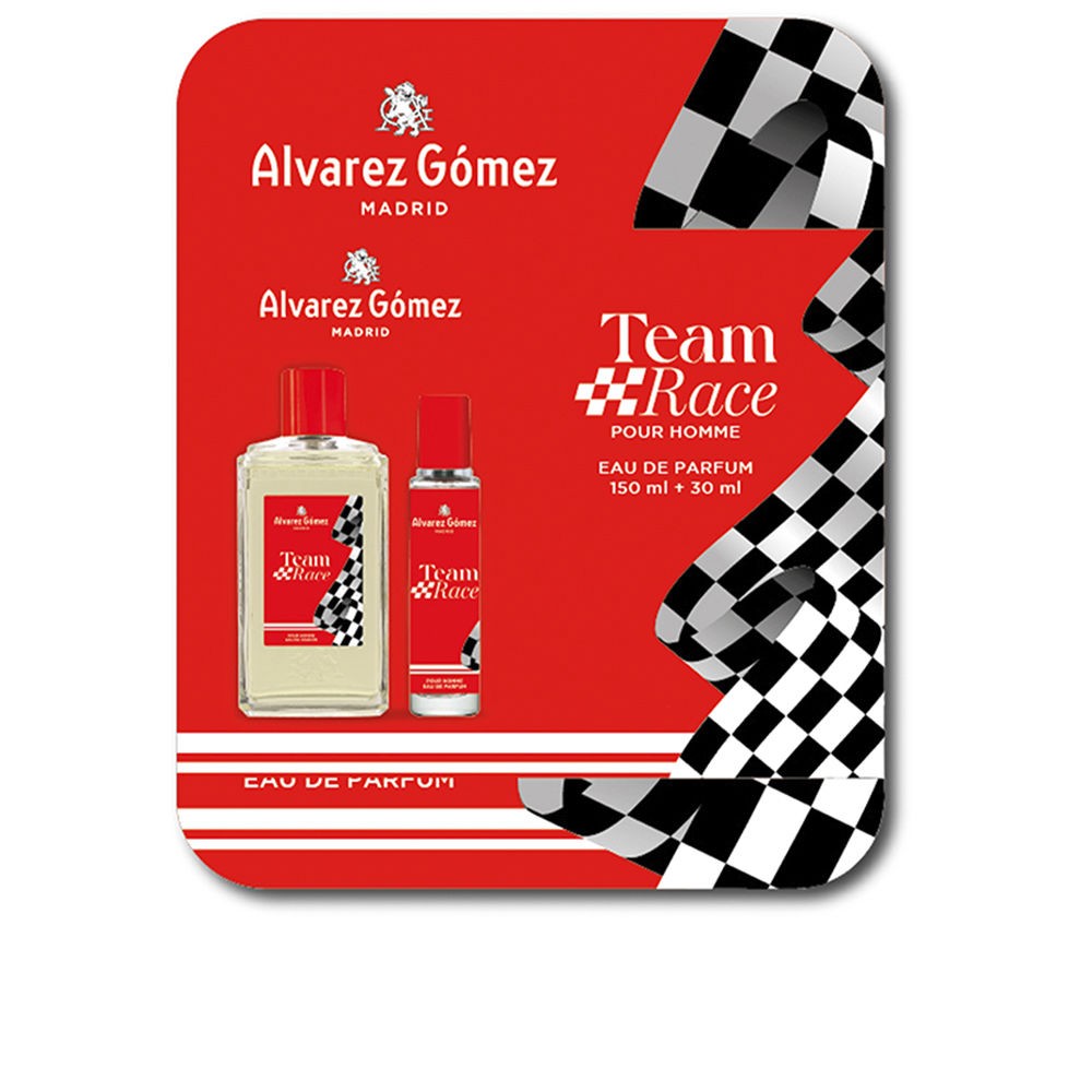 Alvarez Gomez TEAM RACE 2 pezzi SET Eau de Parfum spray 150 ml + Eau de Parfum spray 30 ml uomo