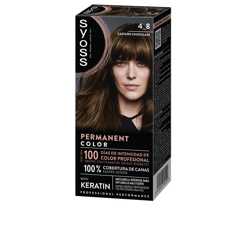 Syoss TINTURA PERMANENTE n.4.8 - Marrone Cioccolato 1 unità unisex