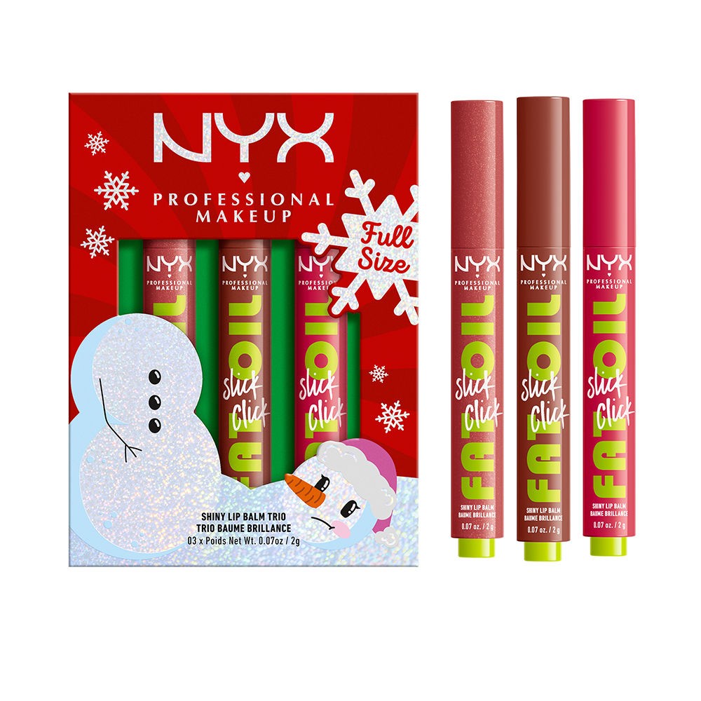 Nyx Professional Make Up TRIO DI LIQUIDI E FAT OIL 3 pezzi unisex