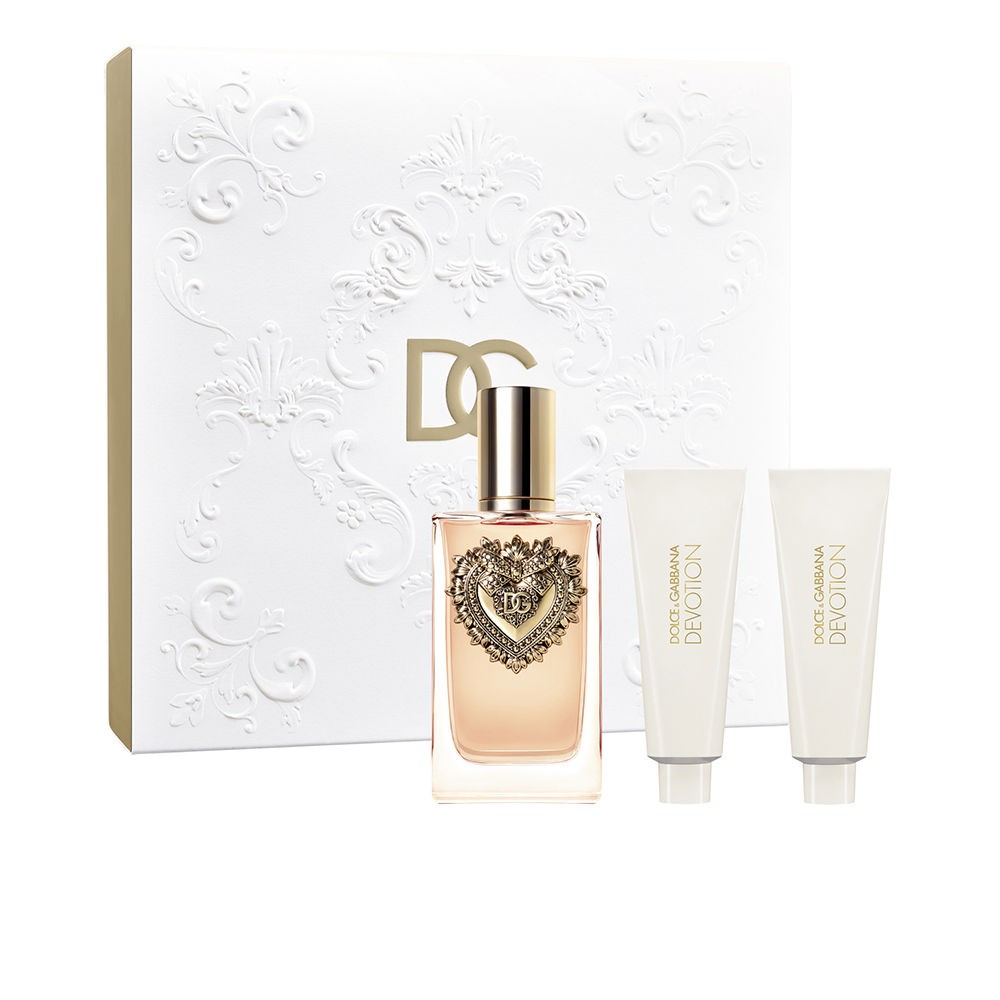 Dolce & Gabbana Set DEVOTION da 3 pezzi Eau de Parfum spray 100ml + Shower gel 50ml + Body lotion 50ml donna