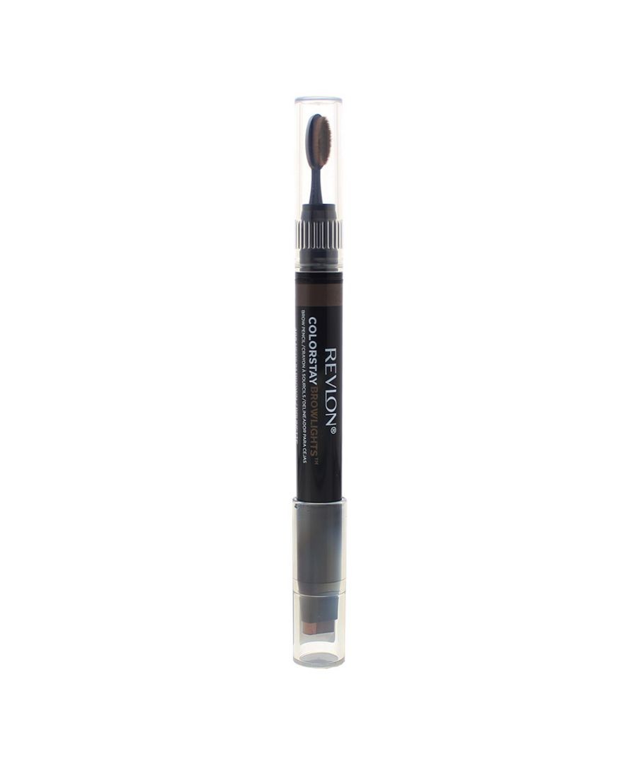 Matita per sopracciglia in crema Revlon Color Stay con pennello 2 in 1 colore 408 Marrone Medio 11 g