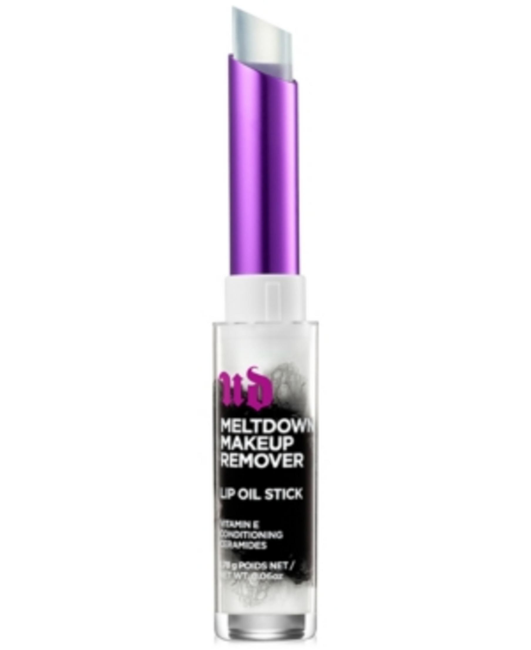 Olio struccante per labbra Urban Decay Meltdown con vitamina E. Rimuove il trucco waterproof. Olio per labbra da 178 g.