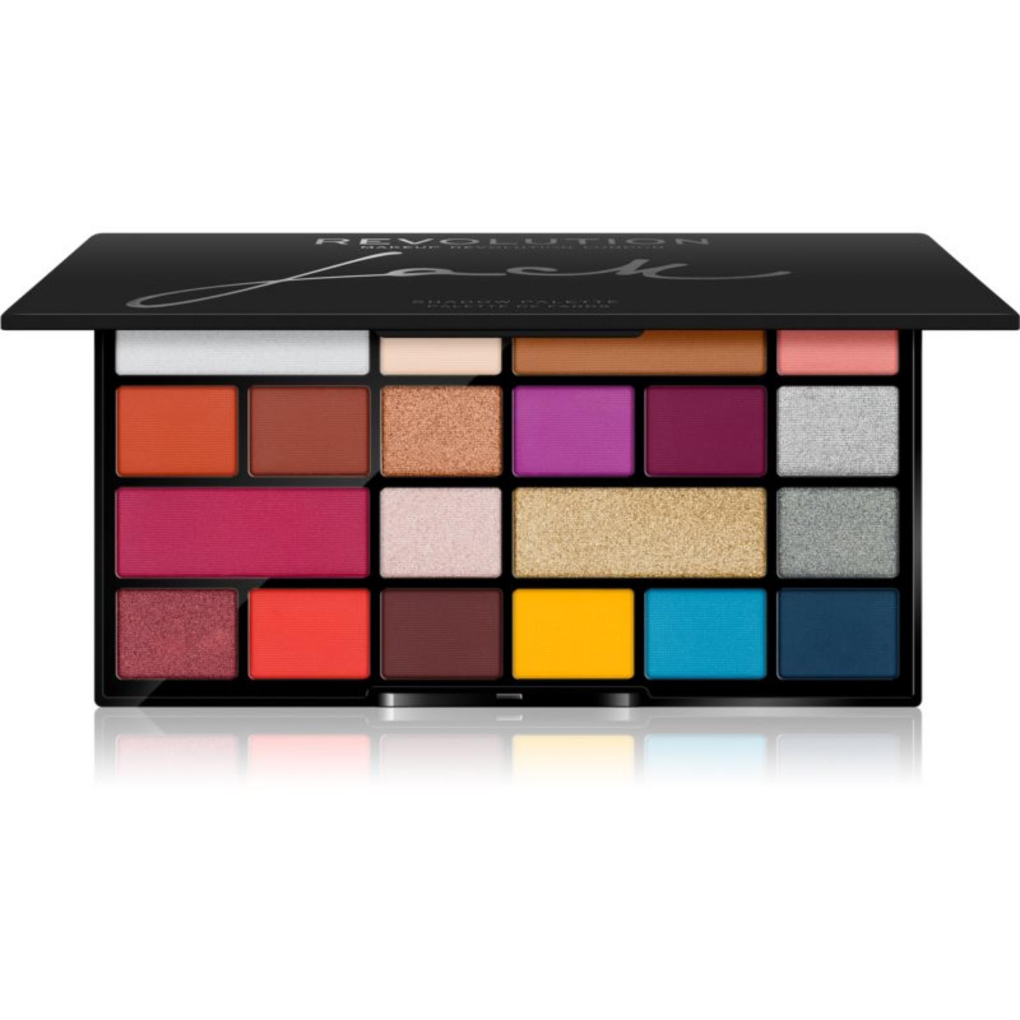 Palette di ombretti Jack di Makeup Revolution 16 pezzi 26 g