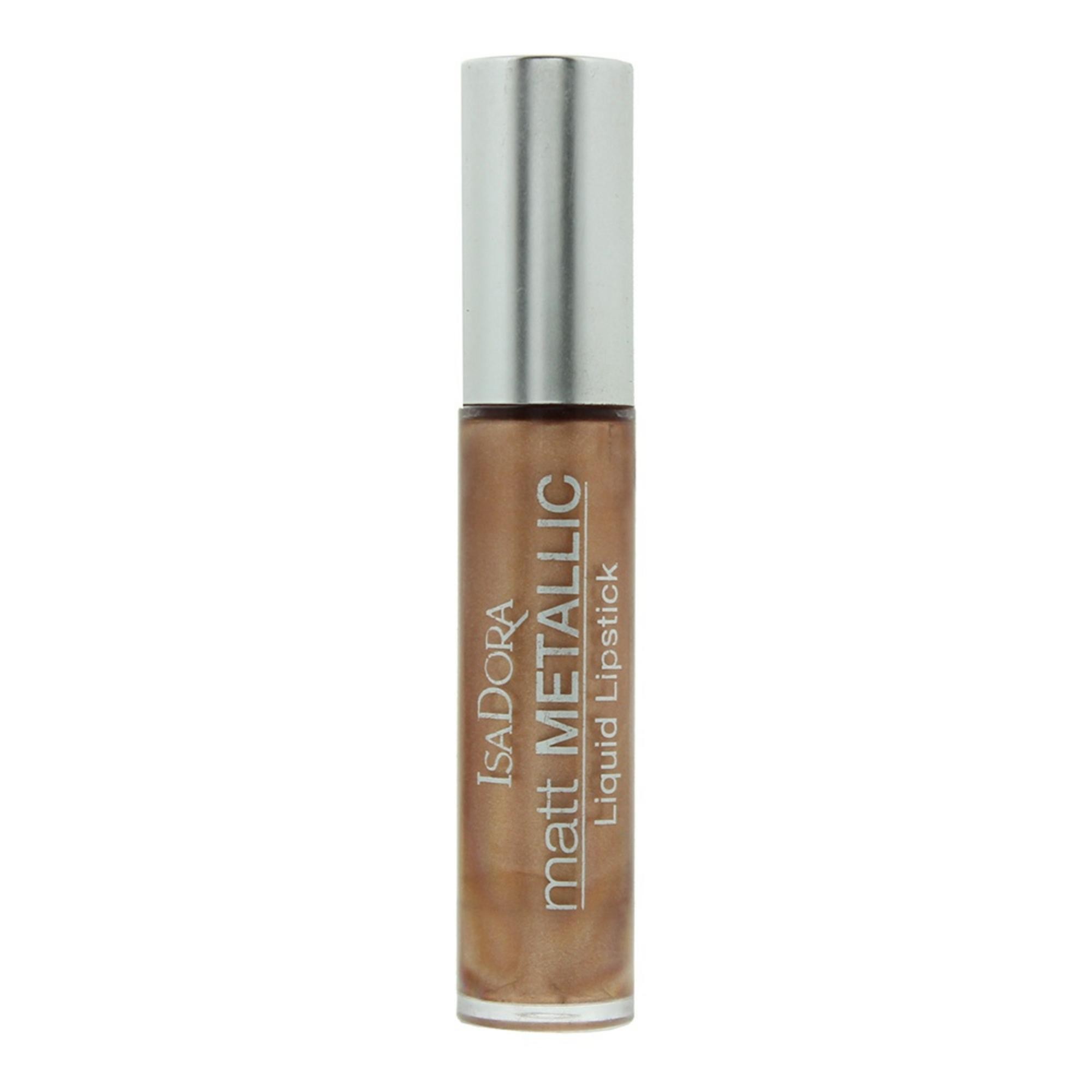Rossetto liquido idratante metallizzato opaco IsaDora 80 Gold Digger 7ml